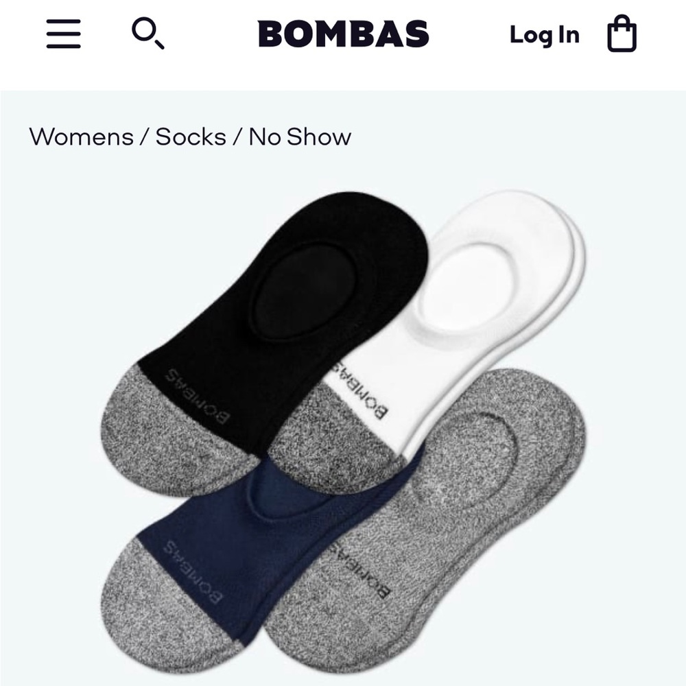 Bombas Cushioned No Show socks